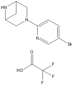 3,6-二氮雜雙環(huán)[3.1.1]庚烷，3-（5-溴-2-吡啶基）-，2,2,2-三氟乙酸鹽（1:2）